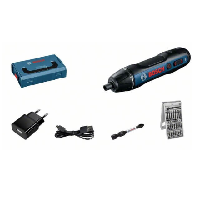 Atornillador BOSCH PROFESSIONAL Bosch GO de 3.6v + set 25 puntas