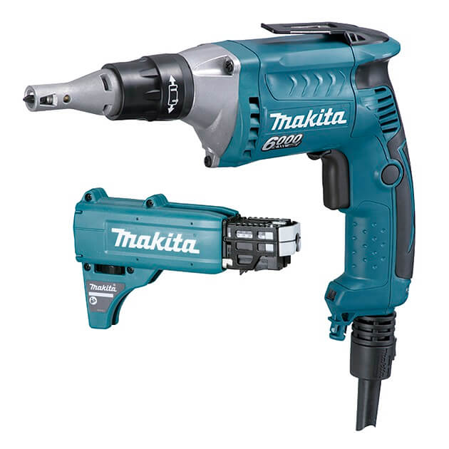 norte Minimizar apagado Atornillador Makita FS6300RJX2 de 6.000rpm + Adaptador | C.Turró