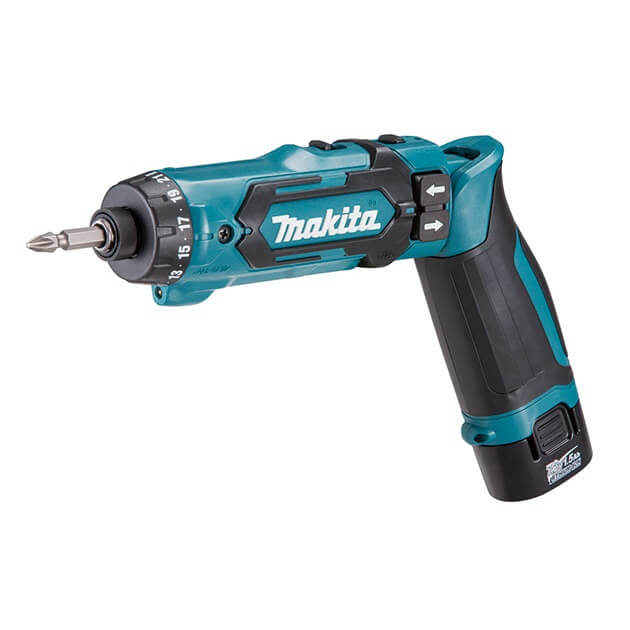 Makita DF012DSE con 2 baterías 1,5Ah - Atornillador