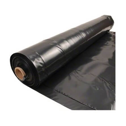 Plastico negro de 6 metros de ancho (Bobina de 50 kg) - Referencia 4010033