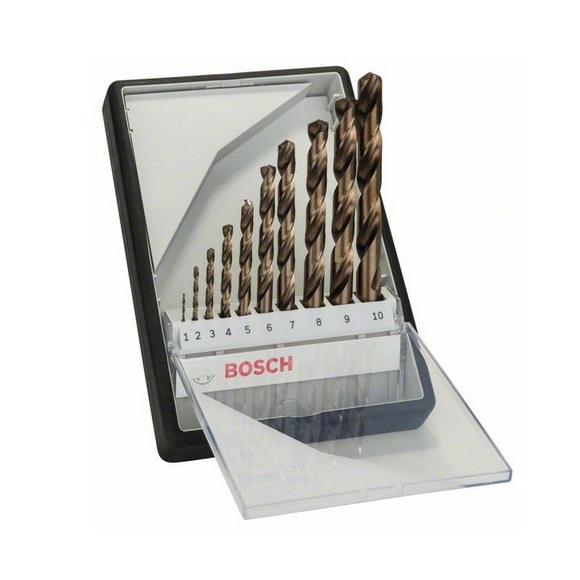 Juego 10 brocas para metal Bosch Professional Robust Line HSS-Co - Referencia 2607019925
