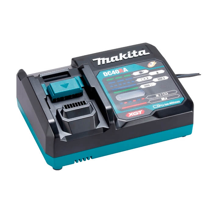 Makita GA038GT201 Amoladora 40V XGT 230mm con Cargador/Maletín y 2 Baterías