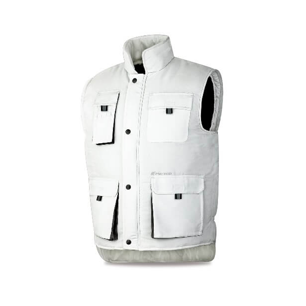 Chaleco multibolsillos HEIMDALL Blanco 288-VMRB - Referencia 288VMRBL