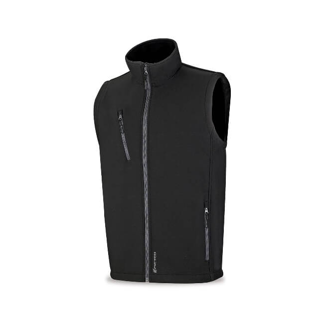 Chaleco Softshell triple lámina LYTIR Negro 288-VS3 - Referencia 288VS3NE