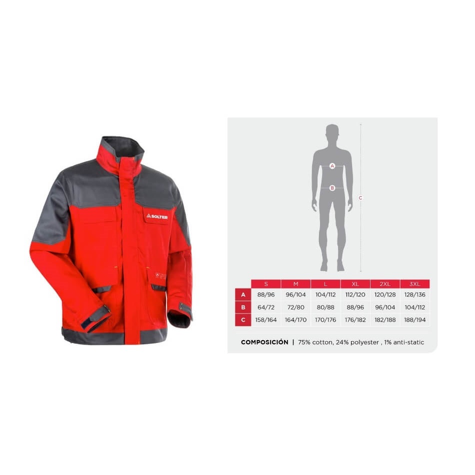 Chaqueta Activex Soldador Descarne Tr. - Treck CL