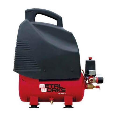 Compresor de aire MetalWorks Orion 6 de 6 litros 