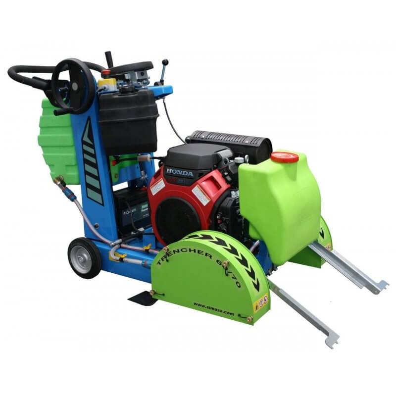 Cortadora de juntas especial zanjas Sima Trencher 60/70 Motor Honda GX630 23CV - Referencia 2580