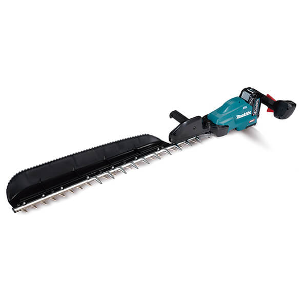 Makita UH014GM101 con una batería 4Ah - Cortasetos BL 40Vmax XGT 75cm corte simple - Referencia UH014GM101