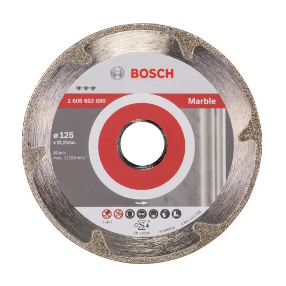 Disco de diamante Best for Marble Bosch para amoladoras - 115mm - Referencia 2608602689