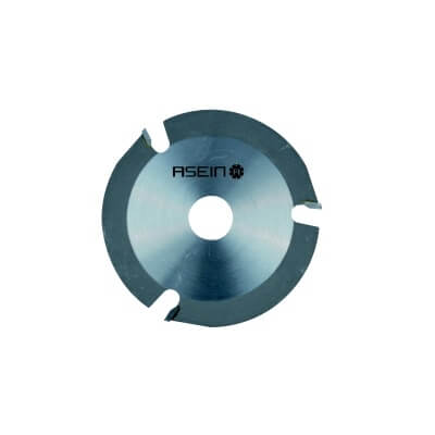 Disco de corte de madera para amoladora de 3 dientes - 115mm 
