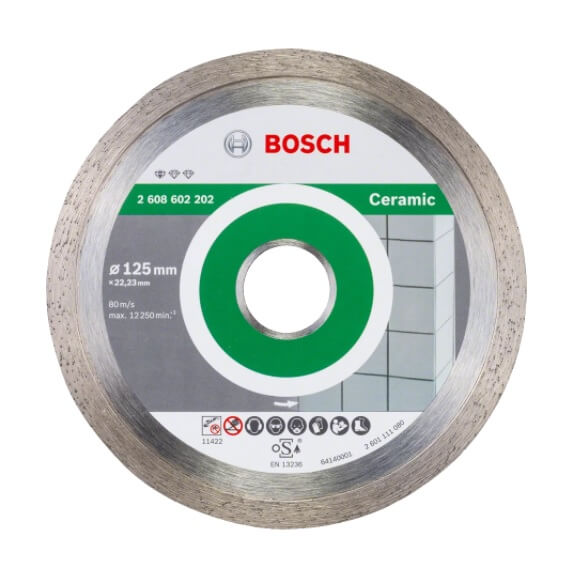 Disco de diamante Standard for Ceramic Bosch - 115mm - Referencia 2608602201