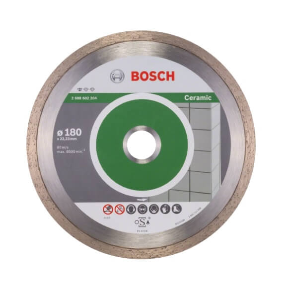 Disco de diamante Standard for Ceramic Bosch para amoladoras de 230mm - Referencia 2608602205