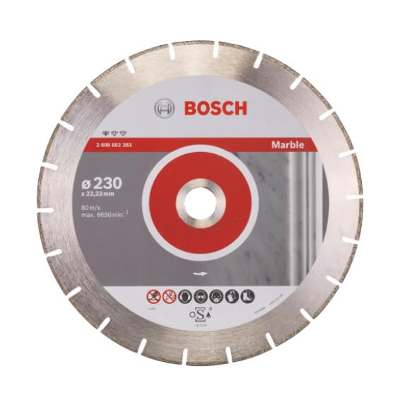 Disco de diamante Standard for Marble Bosch para amoladoras de 230mm - Referencia 2608602283