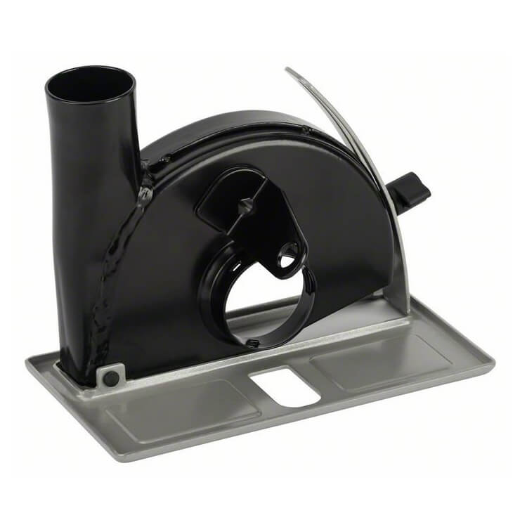 Guía de corte con racor de aspiración para cortar Bosch de 100/115/125mm - Referencia 1619P06514	