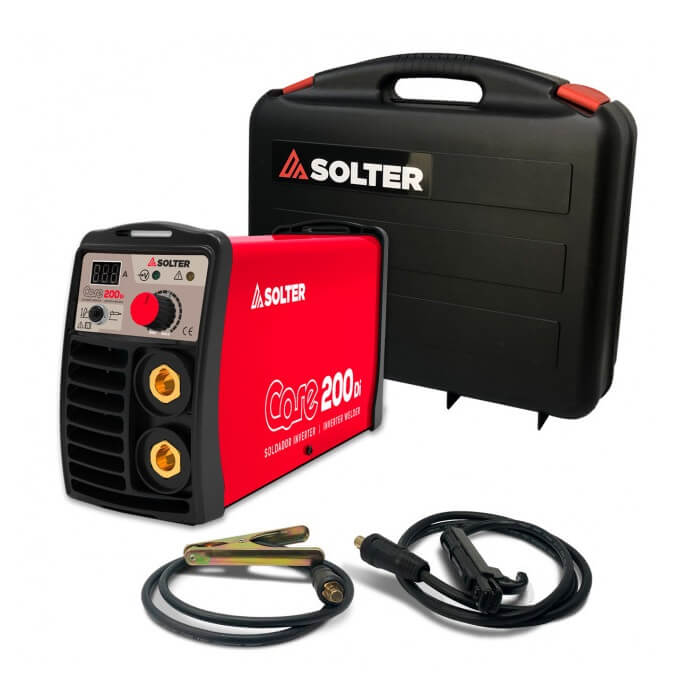 Solter CORE 200Di con maletín - Soldador Inverter de 200Amp - Referencia 10207
