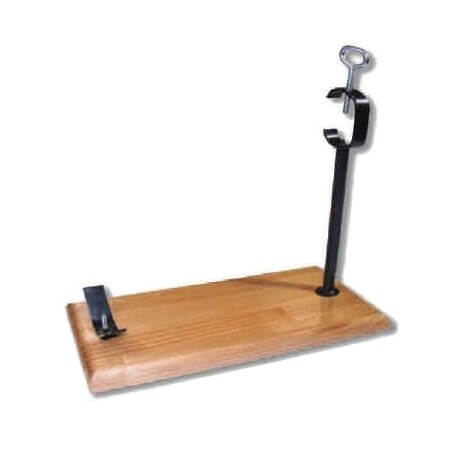 Jamonero de Madera modelo D negro Flores Cortés - Referencia 17201