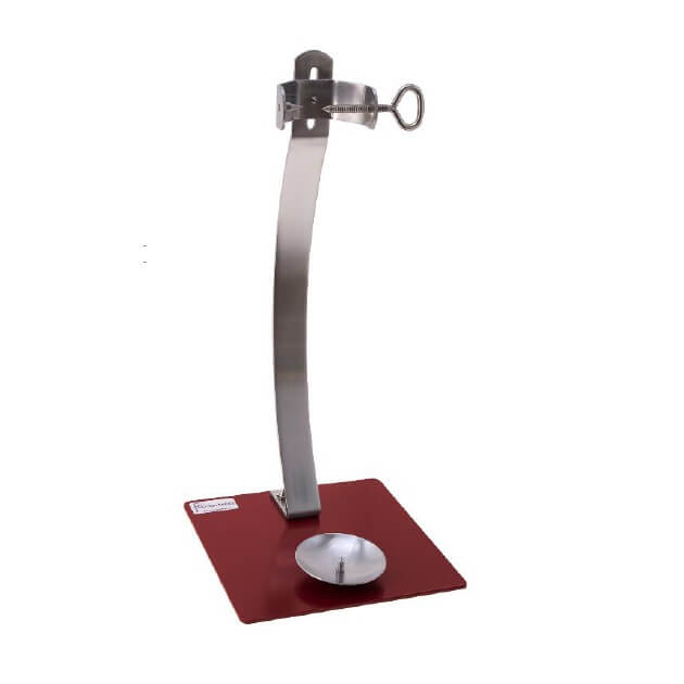 Jamonero vertical INOX Modelo C Base Roja Flores Cortés - Referencia 17847