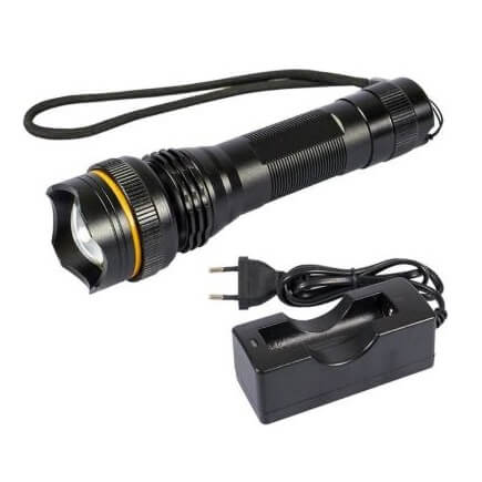 Linterna de bolsillo recargable LED CREE - 500 lúmenes