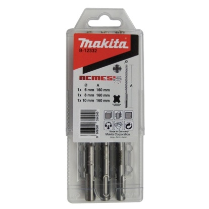 Estuche de 3 brocas Nemesis Makita 