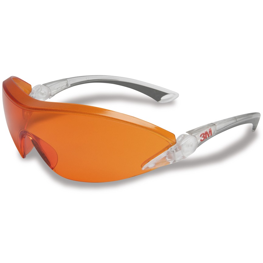 Gafas de seguridad ligeras con ocular naranja 3M | C.Turró