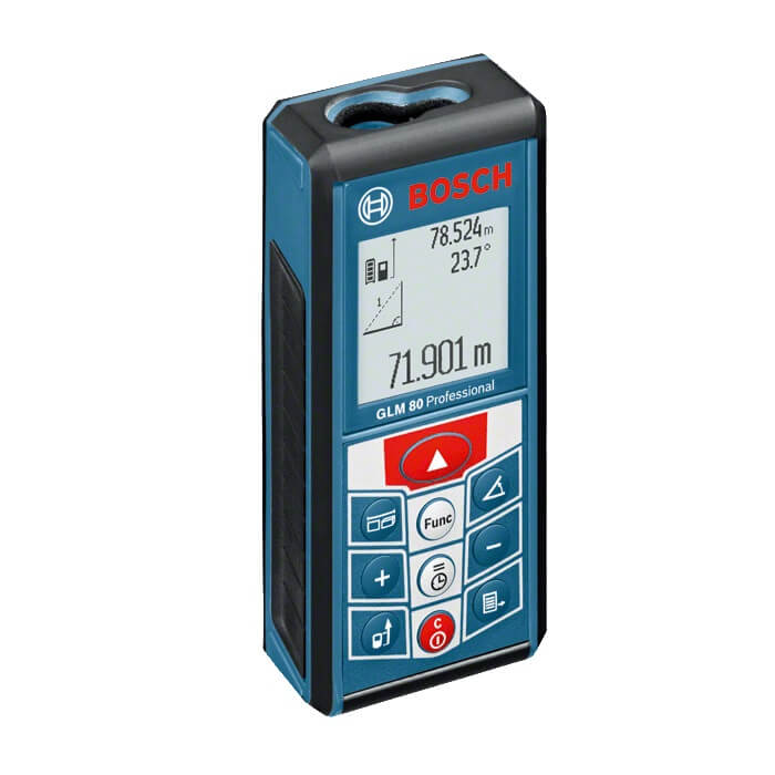 Bosch GLM 80 Professional - Medidor láser de distancias de 80 metros - Referencia 0601072300