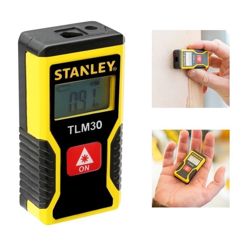 Stanley TLM30 - Medidor láser de bolsillo de 9 metros