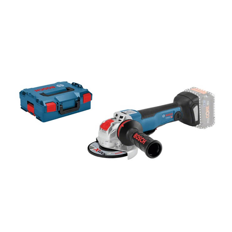 Miniamoladora a batería Bosch GWX 18V-10 PC X-LOCK Professional