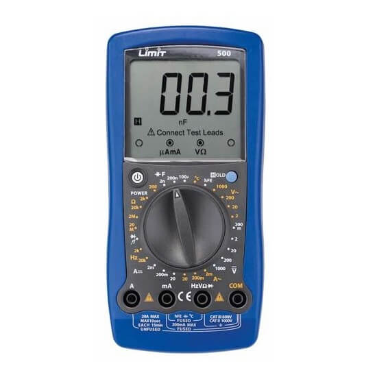 Limit 500 - Multímetro digital de gran precisión - Referencia 128590106