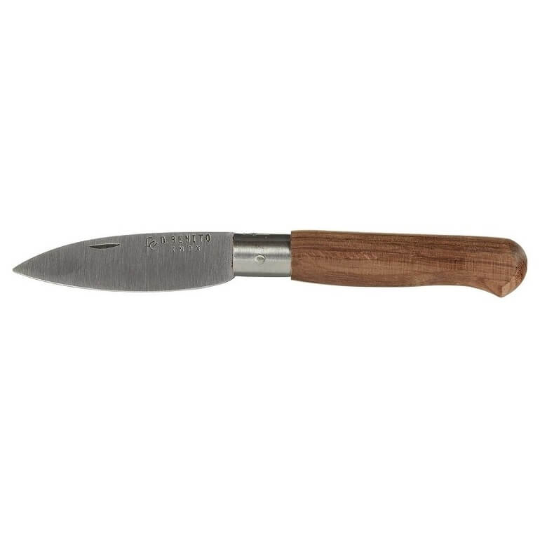 Navaja cabritera de madera FC Don Benito con hoja de INOX de 100mm - Referencia 19207