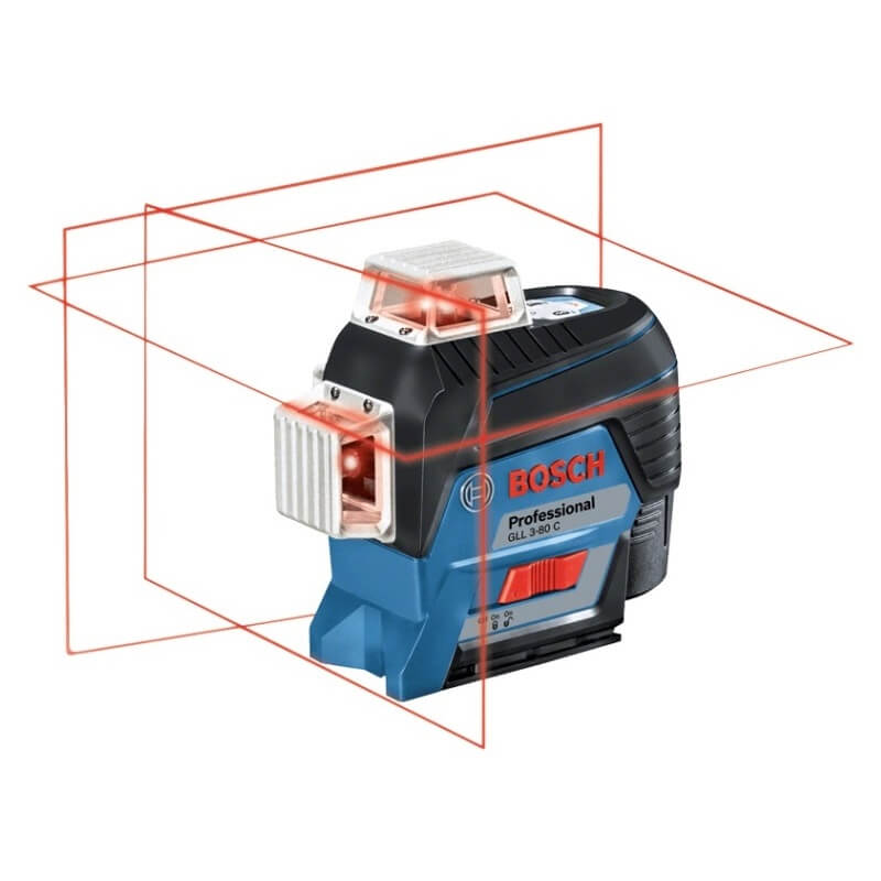 Bosch GLL 3-80 C + BM 1 Professional - Nivel láser