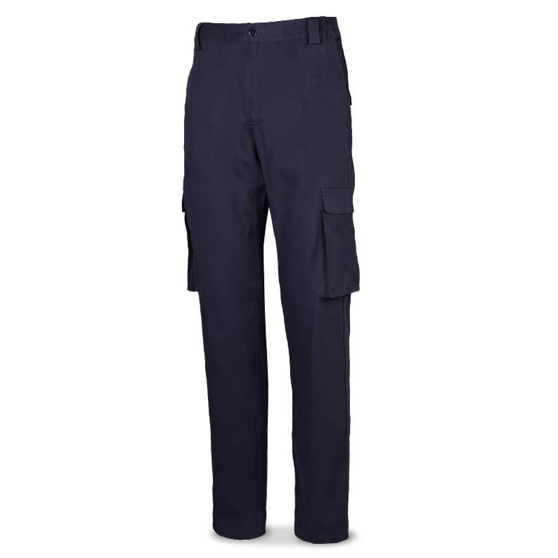 Pantalón stretch básico algodón azul marino 588-PBSA - Referencia 588PBSAM