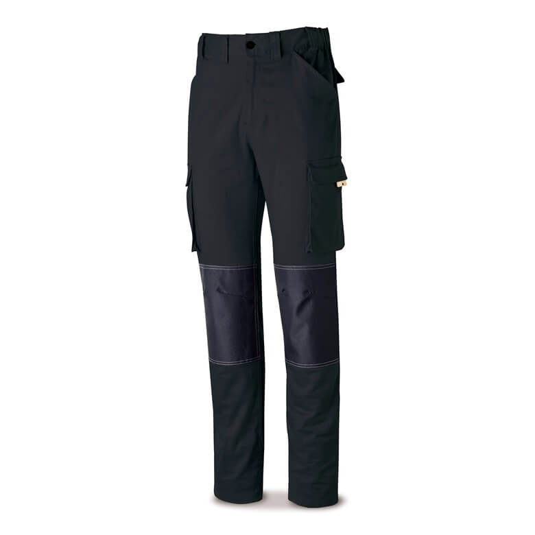 Pantalón StretchPro multibolsillo con refuerzo en rodillas negro 588-PSTRN - Referencia 588PSTRNE