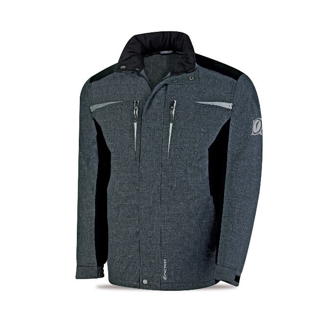 Parka técnica Softshell TRAMONTANA Gris/Negro Ref. 288-PTG - Referencia 288PTGNE