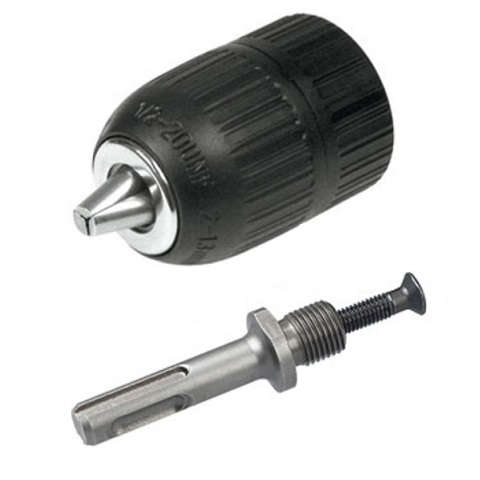 Sds Adaptador para Makita Taladro Eléctrico 20 13MM 1/2 Portabrocas sin Llave 