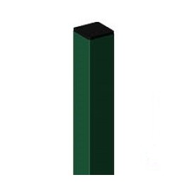 Poste cuadrado verde de 60x60x1'5mm - 0'60 metros 