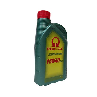 Aceite de motor Pramac 15W40 SJ - 1 Litro - Referencia P3OL00002