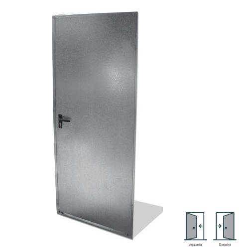 comprar puertas de trastero, puerta de trastero galvanizada barata