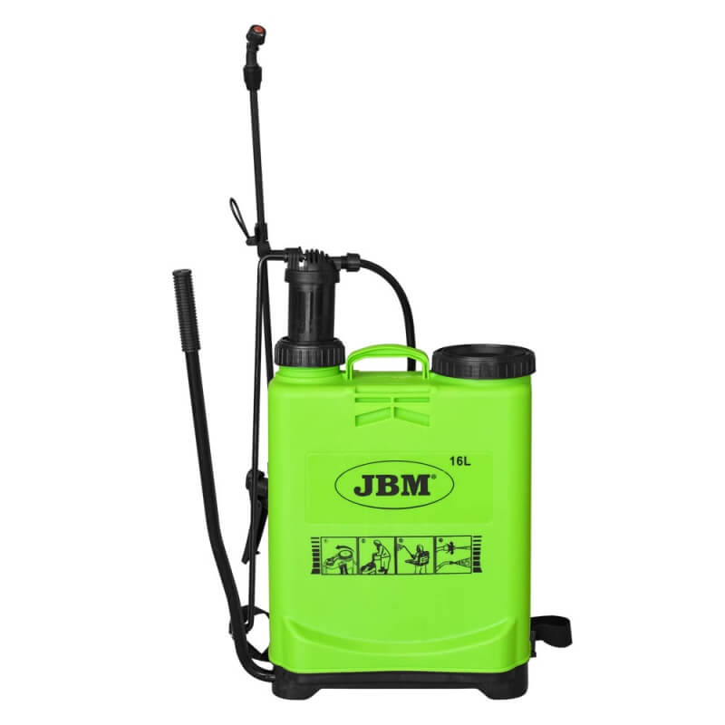 Pulverizador industrial de mochila JBM de 16L 