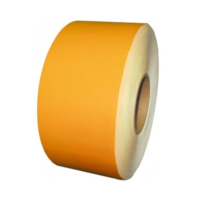Cinta para marcaje de suelo Amarilla de 5 cm x 40 m x 1,2 mm 
