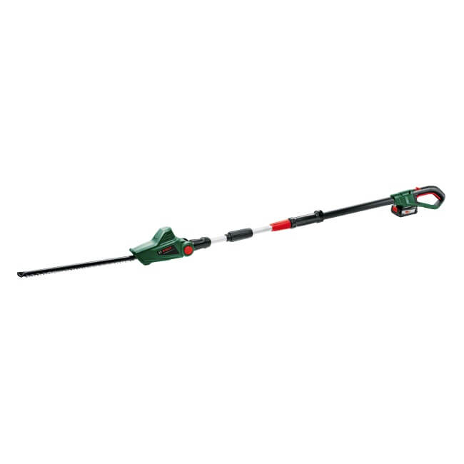 Tijeras cortasetos telescópicas a batería Bosch UniversalHedgePole 18 con Batería de 2,5Ah - Referencia 06008B3000