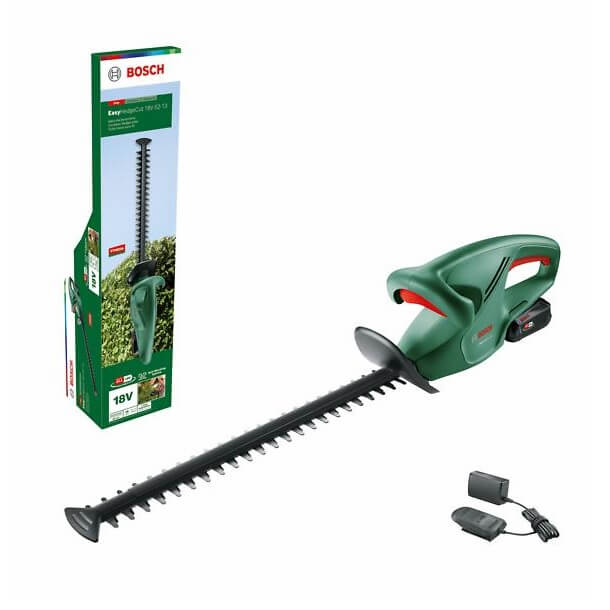 Tijeras cortasetos a batería Bosch EasyHedgeCut 18-52-13 con 1 batería de 2Ah - Referencia 0600849M01