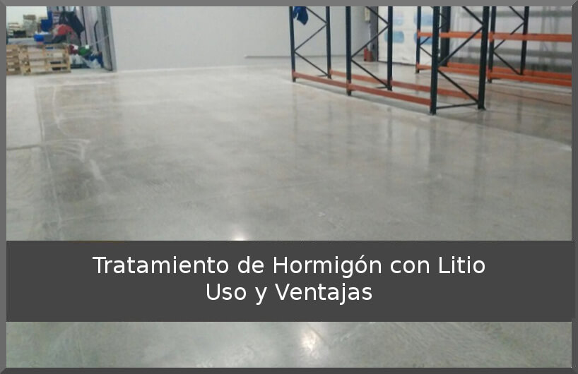 Uso y Ventajas del Tratamiento de Hormigón con Sellador de Litio